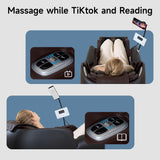 Real Relax 2026 Massage Chair Full Body,Zero Gravity SL-Track Shiatsu Massage Recliner with Upgraded Phone Controller and Holder,APP Control,Child Lock,Pause Button and Led Light,Favor-06,Dark Brown