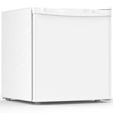 Electactic 1.7 Cu.ft Mini Fridge with Freezer, Compact Refrigerator, Single Reversible Door, Ultra Quiet, White