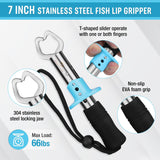 Fishing Tools Kit- Fishing Plier, Fish Fillet Knife, Fish Lip Gripper, Hook Remover, Digital Fish Scale, Line Snip, Fly Fishing Retractor Mossy Oak