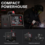 YESWELDER 6-in-1 Welder & Plasma Cutter Combo, 110V/220V MCT-520