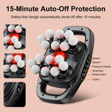 Fitiger Deep Tissue Massager Gun for Back, Shoulder and Neck Pain Relief, Powerful Shoulders, Back Massager, Legs, Foot Massager & Full Body Muscle Recovery with 16 Massage Heads, 3 Modes & 30 Speed