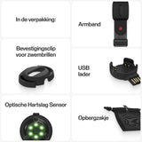 Polar Verity Sense - Optical Heart Rate Monitor Armband - ANT+, Dual Bluetooth, Gray, M-XXL