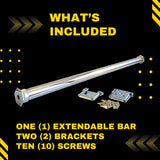 DreamGYM Doorway Pull-up Bar - Chin-up Bar - Swing Support Bar DreamGYM