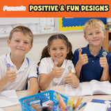 1700 PCS Scratch and Sniff Stickers Puraesla- Classroom Decor with 15 Unique Scents, Scented Reward Stickers for Teachers, Smelly Prizes, Motivational Stickers, Kids Rewards, Back to School Supplies