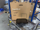 NORQIN TouchKol All-in-One Panel PC Industrial Touchscreen Tablet 21.5", Fanless Embedded Panel Computer Win11 Pro J6412 8GB RAM 128GB ROM, Tablet PC 1920 * 1080 IPS, 4xUSB3.0, 4xRS232, HDMI, 2xLAN