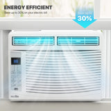 6000 BTU Window Air Conditioner, ac window unit with Washable Filter, Remote Included mollie