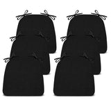 Chair Cushions for Dining Chairs Set of 6, Non Slip Kitchen Chair Pads