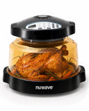 Nuwave Pro Plus 2 Air Fryer Oven, Infrared Countertop Convection, No Defrost No Preheat, Triple Combo Heating, 10-in-1 Multicooker, PFAS & BPA Free, 10LB Capacity, Dishwasher Safe Parts, 20660V03