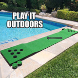 PuttPutt Clash Premium Golf Putting Game Set – Includes Carry Bag, Putting Mat, 2 Adjustable Putters, 2 Golf Balls, 2 Bases, 12 Hole Covers - Fun Backyard Party Game