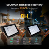Arrvel Rugged Tablet with Barcode Scanner I17J, 10.1" Windows 11 Pro w/Honeywell N4680 Scan Engine, 1D/2D QR Inventory Scanner, 8GB+128GB Industrial Tablet and Charging Cradle for WMS ERP Retail, IP65