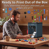 3D Printer,250 mm/s Fast Printing,Fully Assembled,Auto Leveling,245℃ Quick-Detach Nozzle,Dual-Sided PEI Coating Plate