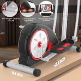 ANCHEER Elliptical Exercise Machine, Elliptical Machine for Home, Hyper-Quiet Smooth Magnetic Driving System, Elliptical Trainer with 15.5"-20" Stride, 350LBS Capacity with Multiple Resistance Levels
