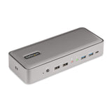 StarTech.com Dual-Laptop USB-C KVM Docking Station, Dual Monitor 4K 60Hz DisplayPort Dock