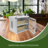 Aluminum Alloy Phone Lock Box - Secure Storage for Classroom, Office, Restaurant & Meeting Spaces - Mobile Device Locker Cabinet with Centralized Slots