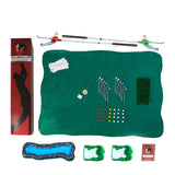 Mini Indoor Golf Game Competition Pack, Mini Indoor Golf Practice Includes Golf Accessories, Indoor Putting Green and Clubs Mini Indoor Golf