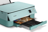 Canon TS5320 All in One Wireless Printer, Scanner, Copier with AirPrint, Green, Works with Alexa