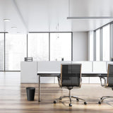 Lysam Bathroom Trash Can 3 Pack, 1.8 Gallon Small Trash Can with Trash Bags