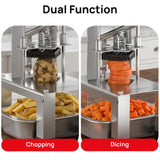 ARINOO French Fry Cutter,Professional Potato Cutter Slicer with Stainless Steel Blades,Stainless Steel Vegetable Chopper for Potato,Carrot,Cucumber,Onion,Home Use(3/8", 1/2", 1/4" Blades)