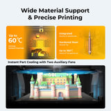 Creality K2 Plus Combo 3D Printer, Multi-Color 3D Printer with CFS