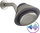 Kohler Moxie Showerhead and Waterproof Bluetooth Wireless Speaker, 1.75 gpm - Brushed Nickel