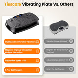TISSCARE Vibration Plate Exercise Machine: TISSCARE Vibrating Plates for Weight Loss and Lymphatic Drainage, 400lbs Shake Plate Whole Body Workout