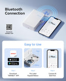 NIIMBOT N1 Label Maker with Tape, Portable Bluetooth Label Printer, White