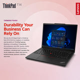 Lenovo ThinkPad T14 Business Laptop, Intel Core i7, 16GB RAM, 512GB SSD