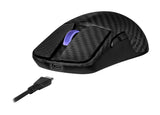 ASUS ROG Harpe Ace Extreme Wireless Esports Gaming Mouse – Carbon Fiber Build, 47g Lightweight, Tri-Mode Connectivity, 42K DPI, up to 70Hr Battery, Glass Skates, Pro-Approved, PC/Mac Support - Black