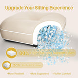 Rocking Chair Cushion, Set of Thicken Seat & Back Chair Cushions with Memory Foam