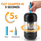 Electric Pencil Sharpener with 324 Count Colored Pencils Bulk for Classroom