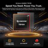 Blackview Rock 2 Pro 5G Rugged Phone Android 16, 15000mAh/33W Dual 400LM Camping Light, 32GB+256GB/2TB Rugged Smartphone Unlocked Gemini AI, 16MP+13MP 6.78" 2.4K 120Hz Glove Mode/NFC
