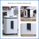 Effeluviate Professional Commercial Paper Shredder P-7 Security Micro-Cut