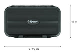 Kingfisher Waterproof Dry Fly Fishing Box with Leaf