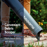 Husqvarna 230iB Battery Powered Cordless Leaf Blower, 136-MPH 650-CFM Electric Leaf Blower with Brushless Motor and Quiet