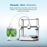 3D Printer with Automatic Filament Reload, AI Camera Monitoring