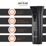 Leg and Foot Massager with Heat, Air Compression Leg Massager for Circulation and Pain Relief Helpful for Swollen Legs Edema RLS FIT KING