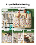 9-Piece Garden Tool Set - Heavy Duty Gardening Hand Tools with Ergonomic Non-Slip Grips, Rust-Resistant Shovel