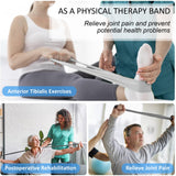 Exercise Bands Resistance Bands Set with Handles, Stretch Bands Workout Bands for Stretching, Latex Free Fitness Physical Therapy Bands Suitable for Rehab