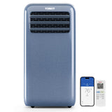 TOSOT 11,500 BTU (8,000 BTU SACC) Portable Air Conditioner WiFi Control, 3-in-1 Portable AC, Dehumidifier, Fan for Large Rooms Up to 400 sq ft, Easy Installation, AOMI Series, Steel Blue