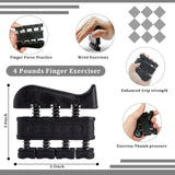 Grip Trainers, Including Forearm Strengtheners, Finger Trainers, Mechanical Counting Grips, Grip Balls, Hand Grippers, Strengthening Devices for Strength Training, Grip Improvement and Hand Exercises (5-Pack) ZKFKJXOXO