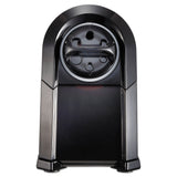 Heavy Duty Commercial Classroom Electric Pencil Sharpener with Replaceable Cutter Cartridge System, 6-Hole, Silver/Black Bostitch