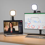 LitONES Ring Light for Laptop, Monitor, Desk, Eye-Caring Diffused LED Light