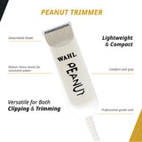 Wahl Professional All Star Combo, Corded Designer Clipper & Peanut Trimmer Set, Adjustable Taper Lever, Complete Kit