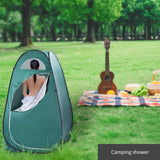 Portable Pop Up Shower Privacy Tent,Lightweight Single Toilet Shower Tents,Changing Room Dressing Tent,Waterproof Camping Shower Tents,with Carry Bag,for Picnic Beach Hiking Fishing (Army Green)