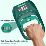 FitBeast Grip Strength Trainer Kit, Digital Grip Strength Tester with Adjustable Hand Gripper Strengthener & Soft Stress Ball for Daily Hand Recovery (Essential 3-in-1 Kit)