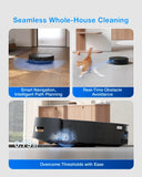 ECOVACS DEEBOT T80S Omni Robot Vacuum and Mop, 24800Pa Suction, 2026 New