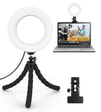 Cyezcor Video Conference Lighting Kit， Ring Light for Computer