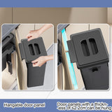 Pull-Out Waste Separation Trash Can, Hidden Drawer Recycling System with Removable Bins for Efficient Garbage Sorting & Organized Waste Management - Space-Saving Design for Home & Office