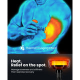 BOB AND BRAD Q2 Plus Mini Massage Gun with Heat, Pocket-Sized Heated Deep Tissue Massager, FSA Portable Muscle Massager Gun, Ultra Small & Quiet Travel Massage Gun for Pain Relief, HSA Eligible