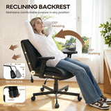 OFIKA Criss Cross Chair with Wheels,Cross Legged Office Chair